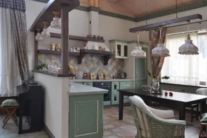 Дизайн кухні прованс - фото та поради як оформити (кухні) Дизайн кухні прованс - фото та поради як оформити