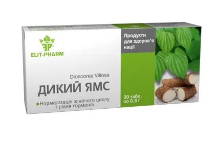 Дикий ямс (діоскорея волохата) властивості, застосування для жінок, протипоказання екстракту