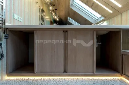 Дизайн ванної кімнати в мансарді 9 кв (мансарді) Дизайн ванної кімнати в мансарді 9 кв