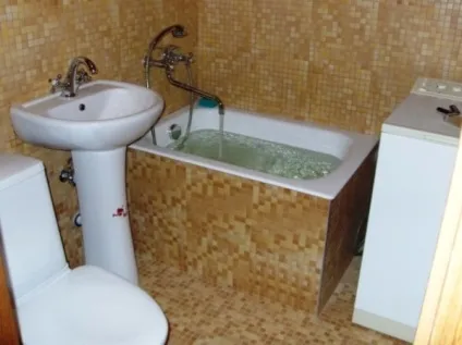 Дизайн типовий ванної кімнати фото оригінальної обробки і зручною сантехніки (кімнати) Дизайн типовий ванної кімнати фото оригінальної обробки і зручною сантехніки