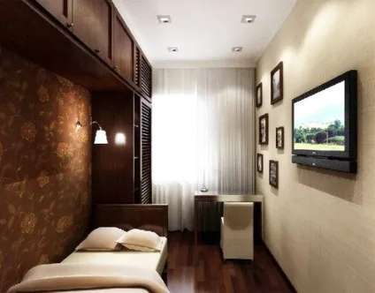 Довга вузька кімната фото варіанти дизайну інтер'єру (довга) Довга вузька кімната фото варіанти дизайну інтер'єру