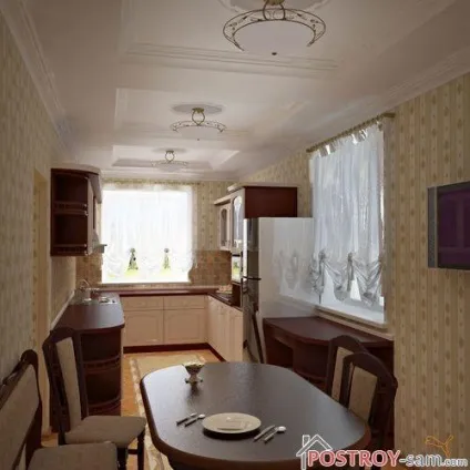 Дизайн вузької кухні - робимо все правильно! (Прямокутної вузької кухні) Дизайн вузької кухні - робимо все правильно!