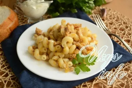 Макарони по-флотськи з фаршем рецепт з фото (рецепт) Макарони по-флотськи з фаршем рецепт з фото