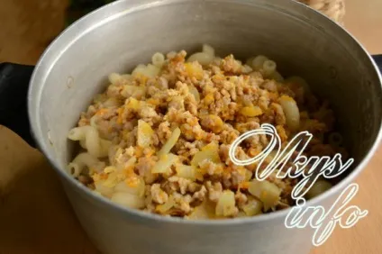 Макарони по-флотськи з фаршем рецепт з фото (по-флотськи) Макарони по-флотськи з фаршем рецепт з фото