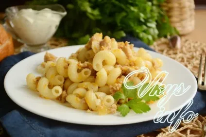 Макарони по-флотськи з фаршем рецепт з фото (по-флотськи) Макарони по-флотськи з фаршем рецепт з фото