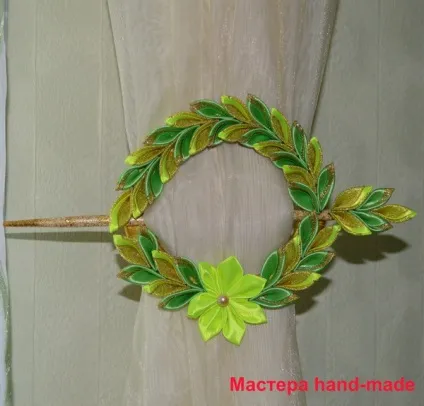 Магнітні підхоплення штор своїми руками, канзаші - майстри hand-made (магнітні) Магнітні підхоплення штор своїми руками, канзаші - майстри hand-made