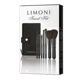 Дорожній набір кистей для макіяжу travel kit від limoni - відгуки, фото і ціна