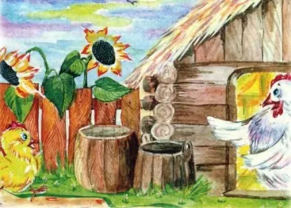 Будиночок для курчати
