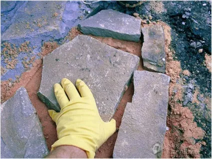 Доріжка з піщанику своїми руками - як зробити (пісковика) Доріжка з піщанику своїми руками - як зробити