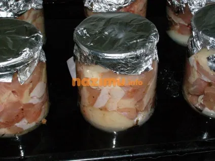 Домашня тушонка з курки - на зиму по фото рецептом (домашня) Домашня тушонка з курки - на зиму по фото рецептом
