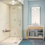 Душова кабіна в маленькій ванній кімнаті фото ідеї, облаштування, конструкція (ванною) Душова кабіна в маленькій ванній кімнаті фото ідеї, облаштування, конструкція