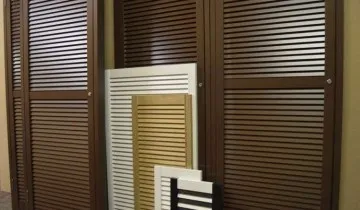 Двері жалюзійні для шаф (жалюзійні) Двері жалюзійні для шаф
