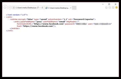 Експорт паролів в mozilla firefox