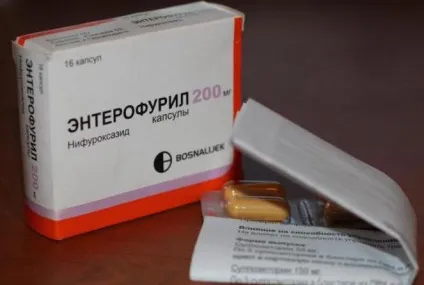 Ентерофурил при отруєнні опис, інструкція із застосування (отруєнні) Ентерофурил при отруєнні опис, інструкція із застосування