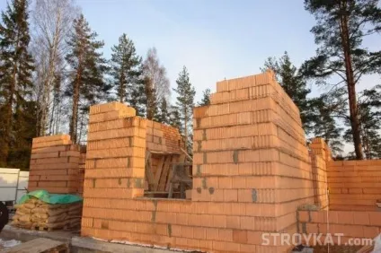 Етапи будівництва цегельного будинку - будівництво будинку - етапи будівництва