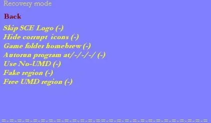 Faq по recovery меню