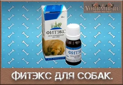 Фітекс для собак, інструкція, краплі, відгуки (собак) Фітекс для собак, інструкція, краплі, відгуки