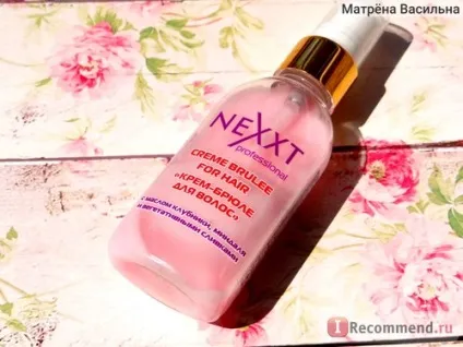 Флюїд для волосся nexxt крем-брюле для волосся з маслом полуниці, мигдалю і вегетативними вершками - (волосся) Флюїд для волосся nexxt крем-брюле для волосся з маслом полуниці, мигдалю і вегетативними вершками -