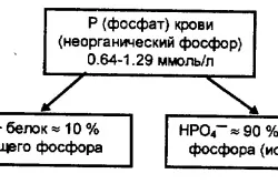 Фосфор в крові