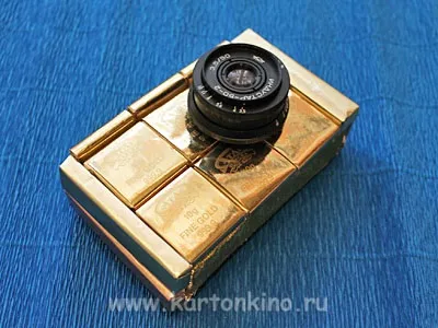 Фотоапарат з цукерок в ретро-стилі (цукерок) Фотоапарат з цукерок в ретро-стилі
