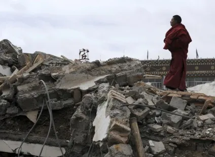 Фотографії наслідків землетрусу в китаї