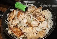 Фрікасе з курки - рецепт з покроковими фото (рецепт) Фрікасе з курки - рецепт з покроковими фото