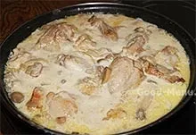 Фрікасе з курки - рецепт з покроковими фото (рецепт) Фрікасе з курки - рецепт з покроковими фото