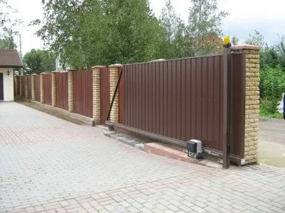 Фундамент для відкатних воріт своїми руками технологія виготовлення (воріт) Фундамент для відкатних воріт своїми руками технологія виготовлення