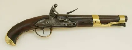 Французький кремінний пістолет зразка 1763 (зразка) Французький кремінний пістолет зразка 1763