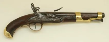 Французький кремінний пістолет зразка 1763 (1763) Французький кремінний пістолет зразка 1763
