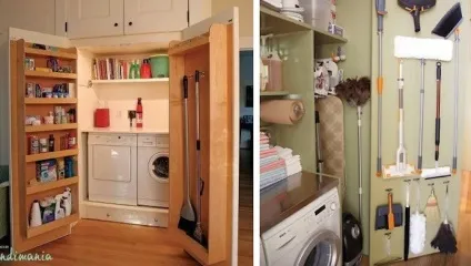 Функціональна і красива пральня кімната (пральня) Функціональна і красива пральня кімната