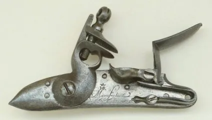 Французький кремінний пістолет зразка 1763 (наконечника) Французький кремінний пістолет зразка 1763