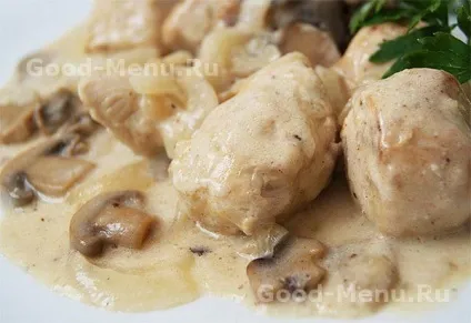 Фрікасе з курки - рецепт з покроковими фото (фрикасе) Фрікасе з курки - рецепт з покроковими фото