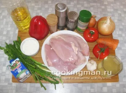 Фрікасе з курки - кулінарія для чоловіків (класичні рецепти) Фрікасе з курки - кулінарія для чоловіків