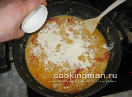 Фрікасе з курки - кулінарія для чоловіків (фрикасе фото) Фрікасе з курки - кулінарія для чоловіків
