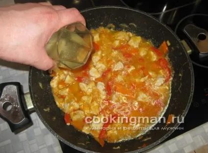 Фрікасе з курки - кулінарія для чоловіків (фрикасе з кури) Фрікасе з курки - кулінарія для чоловіків