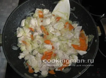 Фрікасе з курки - кулінарія для чоловіків (куряче фрикасе) Фрікасе з курки - кулінарія для чоловіків