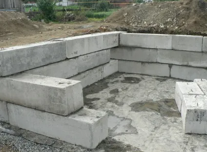 Фундаментні блоки своїми руками, фундамент для будинку (руками) Фундаментні блоки своїми руками, фундамент для будинку