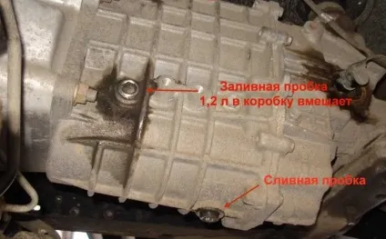Масло в коробку передач а
