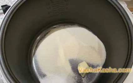 Манна каша в мультиварці рецепт на молоці з водою, фруктами і варенням (мультиварці) Манна каша в мультиварці рецепт на молоці з водою, фруктами і варенням