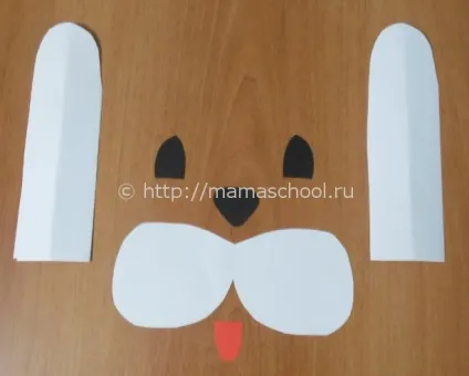 Маска зайця з паперу своїми руками, як зробити маску зайчика з паперу (маска) Маска зайця з паперу своїми руками, як зробити маску зайчика з паперу