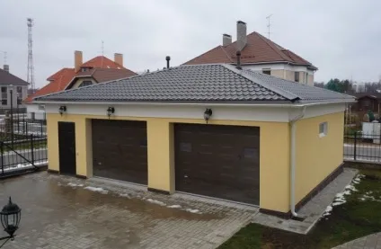 Гараж на 2 машини оптимальні розміри і варіанти пристрою (оптимальні) Гараж на 2 машини оптимальні розміри і варіанти пристрою