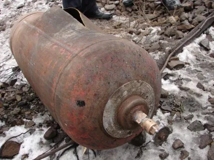 Газові балони та вогнегасники в металобрухт (газові) Газові балони та вогнегасники в металобрухт