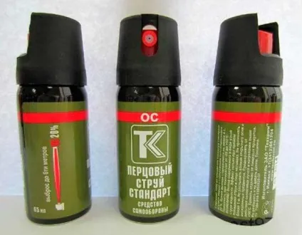 Газовий балончик для самооборони - який краще вибрати і чому