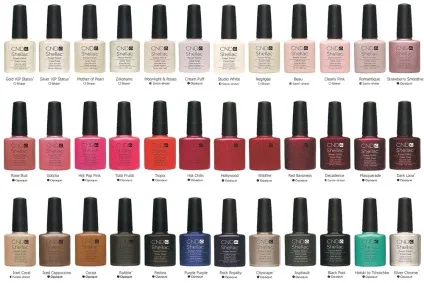 Гель-лак для нігтів cnd shellac (снд шелак) відгуки, палітра, фото дизайну нігтів (опис) Гель-лак для нігтів cnd shellac (снд шелак) відгуки, палітра, фото дизайну нігтів