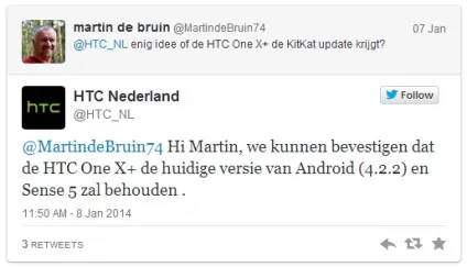 Htc one x і x офіційно не отримають оновлення до kitkat (Note дуже задоволений) Htc one x і x офіційно не отримають оновлення до kitkat