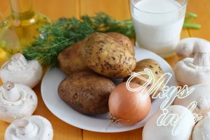 Грибний суп-пюре рецепти з фото крок за кроком (суп-пюре) Грибний суп-пюре рецепти з фото крок за кроком