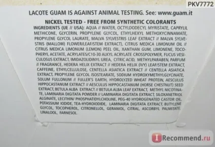 Guam крем антицелюлітний з розігріваються ефектом на основі бруду fangocrema - «мрієте знайти (знайти) Guam крем антицелюлітний з розігріваються ефектом на основі бруду fangocrema - «мрієте знайти