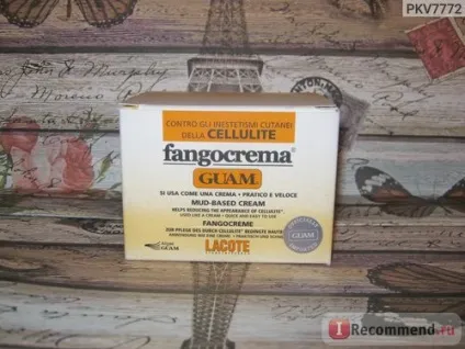Guam крем антицелюлітний з розігріваються ефектом на основі бруду fangocrema - «мрієте знайти (крем) Guam крем антицелюлітний з розігріваються ефектом на основі бруду fangocrema - «мрієте знайти