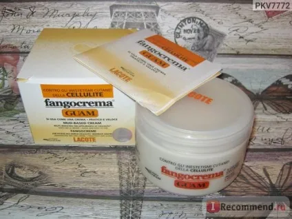 Guam крем антицелюлітний з розігріваються ефектом на основі бруду fangocrema - «мрієте знайти (крем) Guam крем антицелюлітний з розігріваються ефектом на основі бруду fangocrema - «мрієте знайти